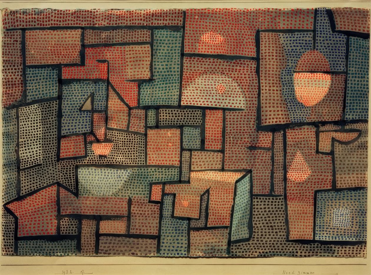 Nordrum af Paul Klee