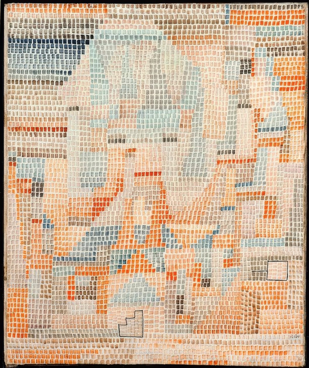 Ruinerne af Git af Paul Klee