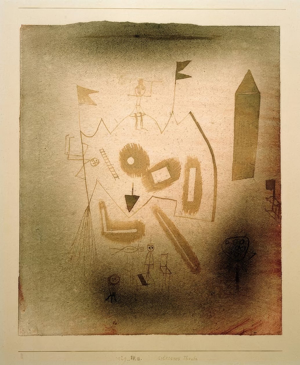 Mærkeligt teater af Paul Klee