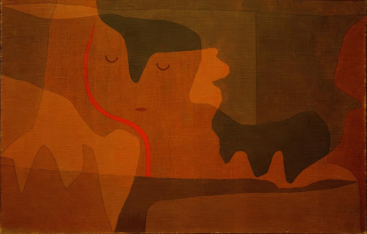 Sfinxens siesta af Paul Klee