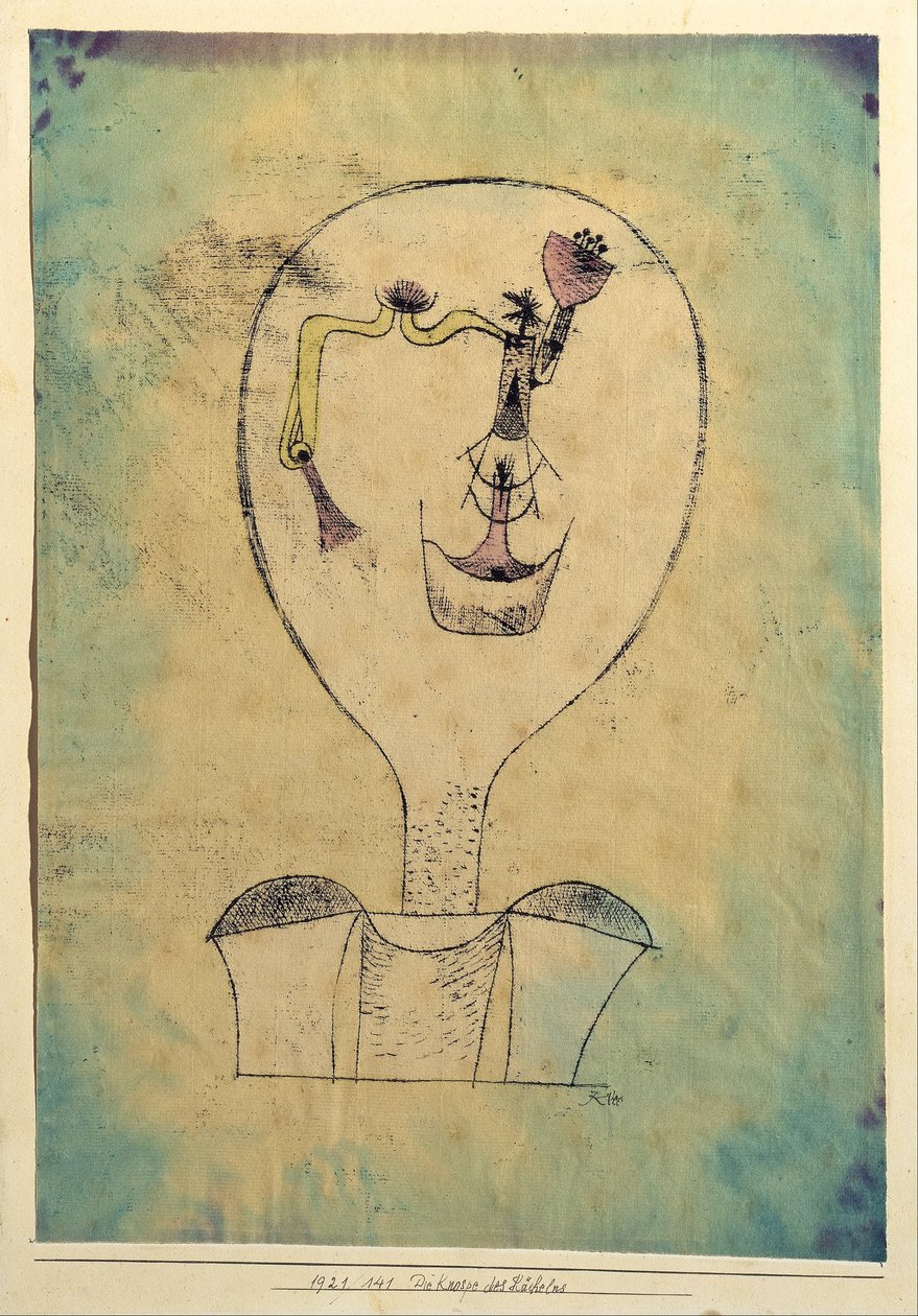 Begyndelsen på et smil af Paul Klee