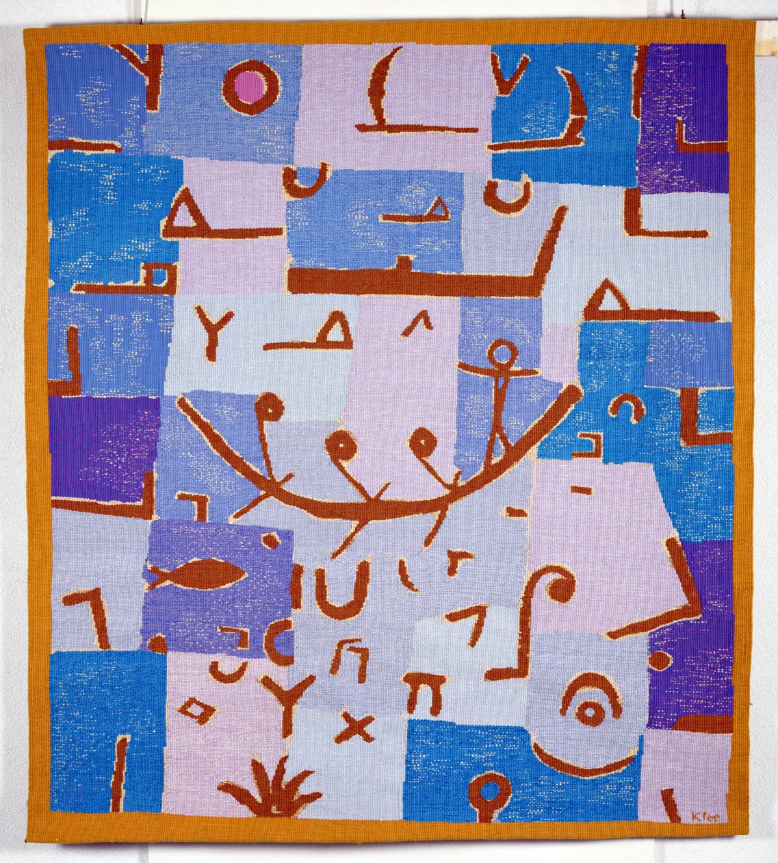 The Legend of the Nile, af P. Daquin efter en pasteltegning, 1971 af Paul Klee