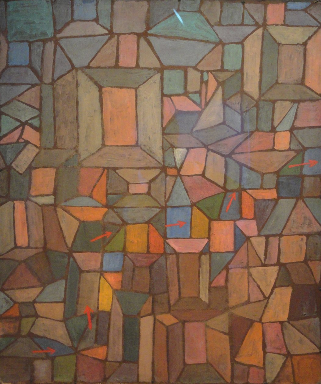 Vejen til citadellet af Paul Klee