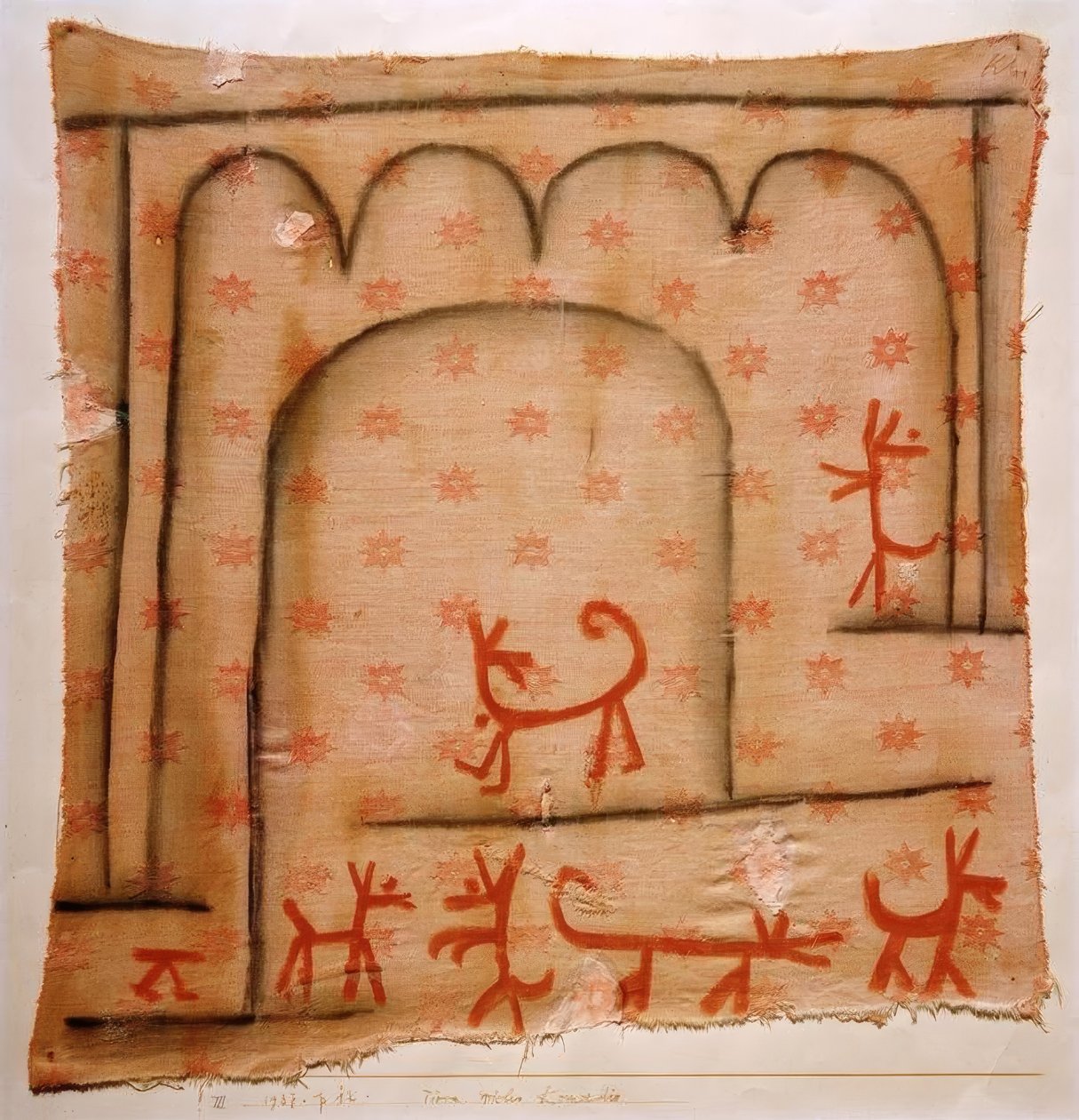Dyr spiller komedie af Paul Klee