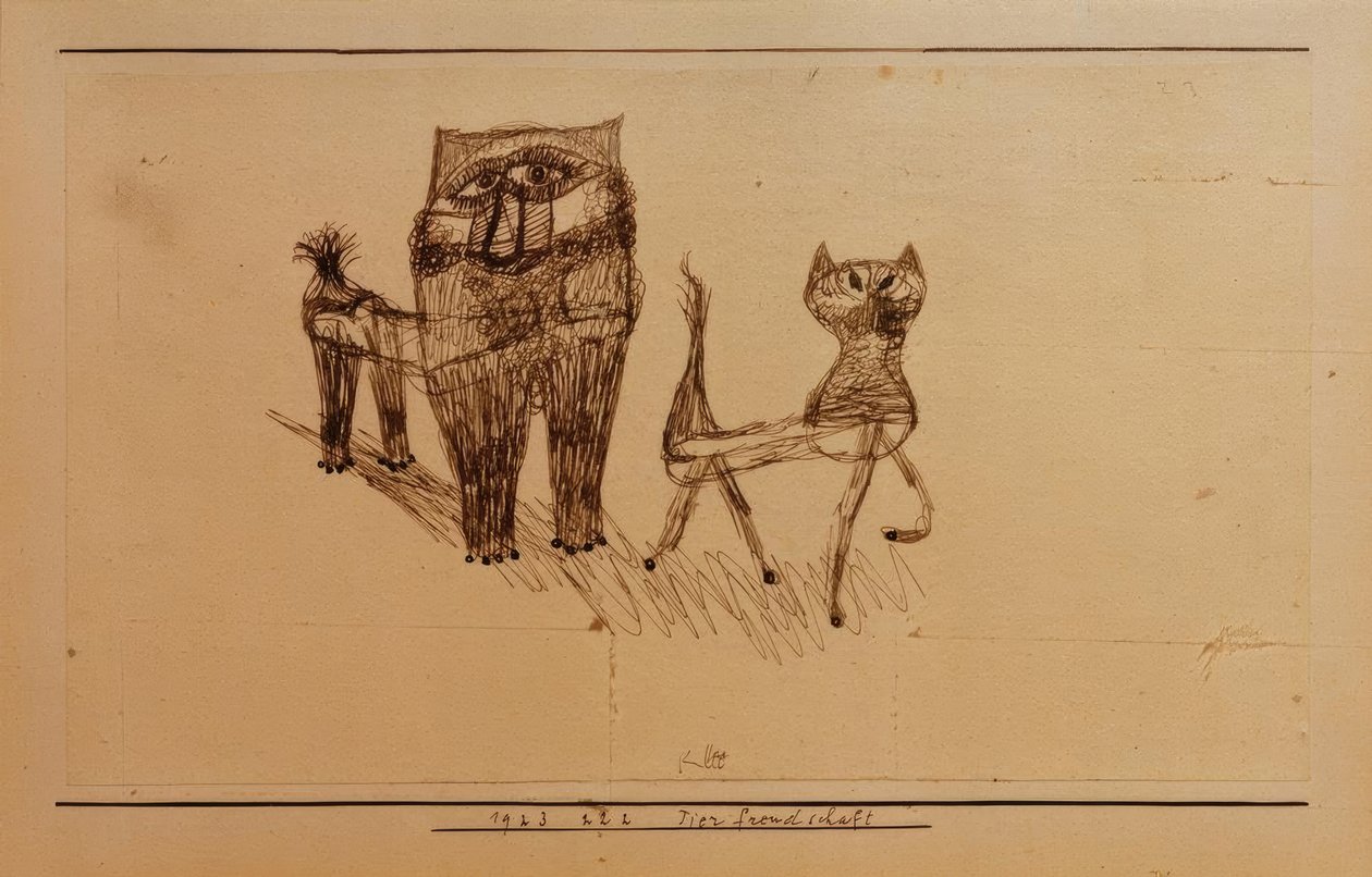 Dyrevenskab af Paul Klee