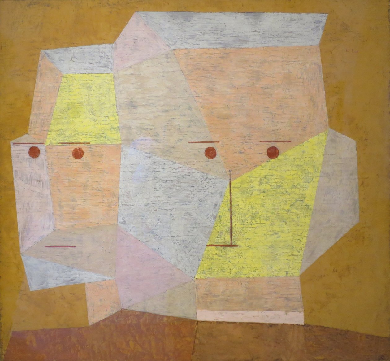 To hoveder af Paul Klee
