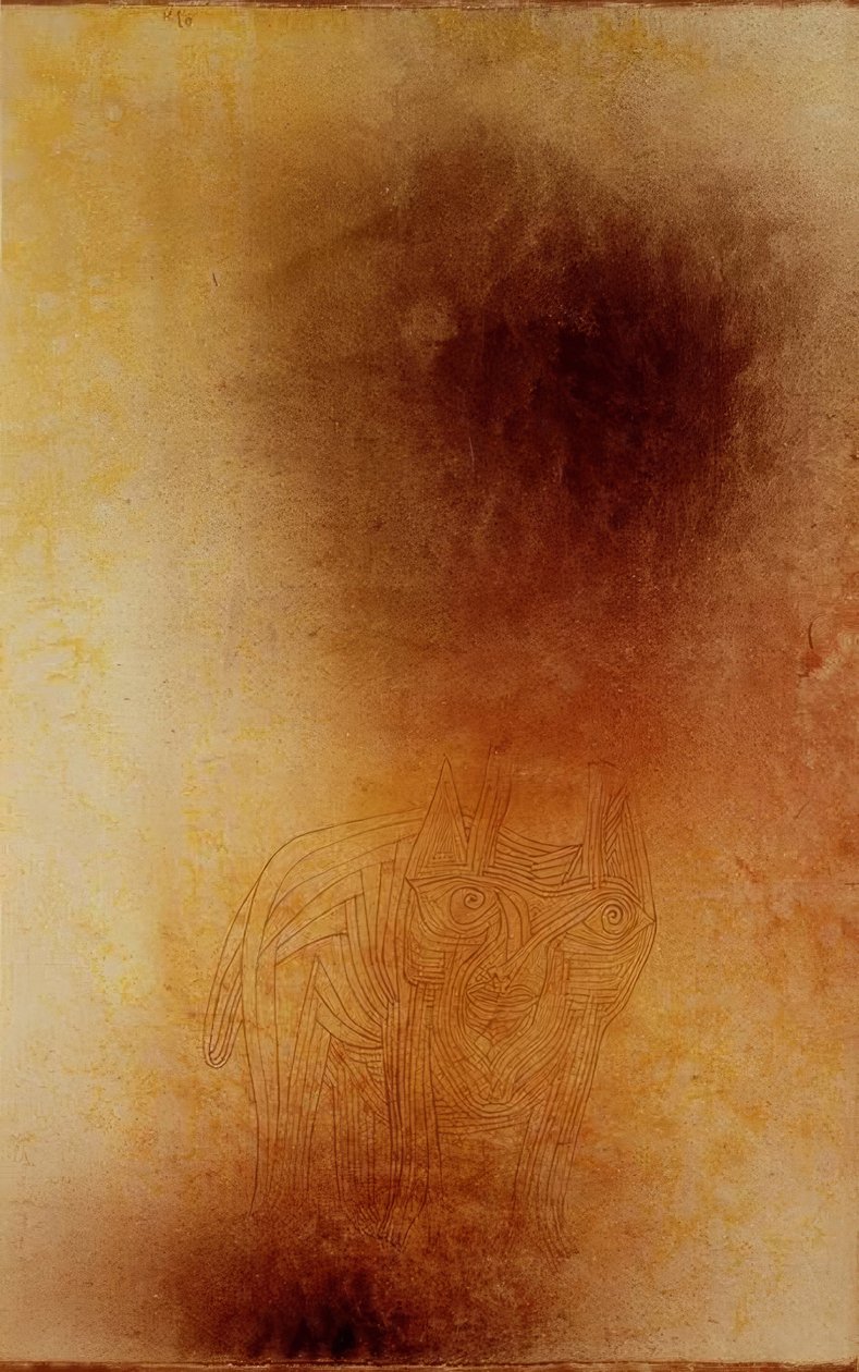 Foragtet dyr af Paul Klee