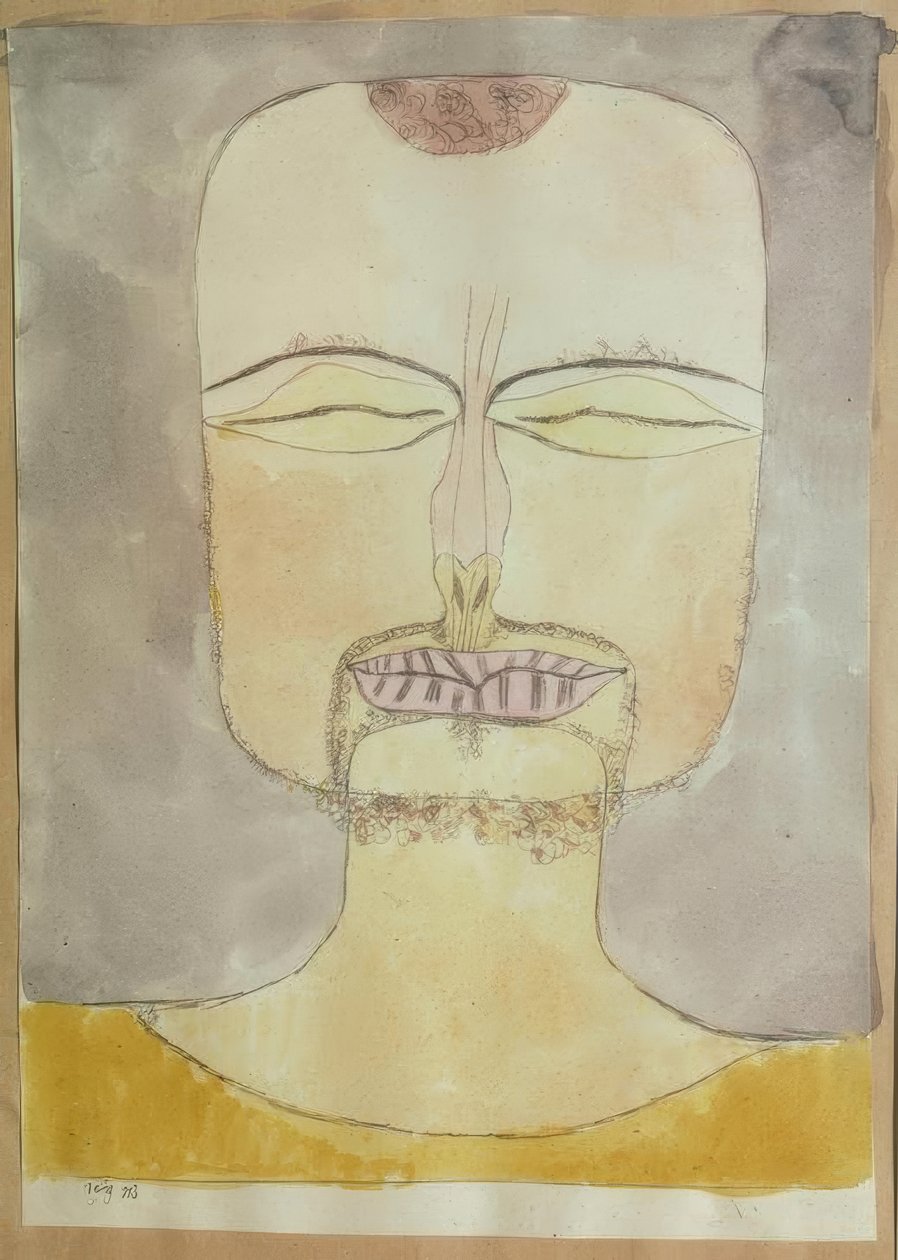 Fordybelse (baseret på tegning 19/75) af Paul Klee