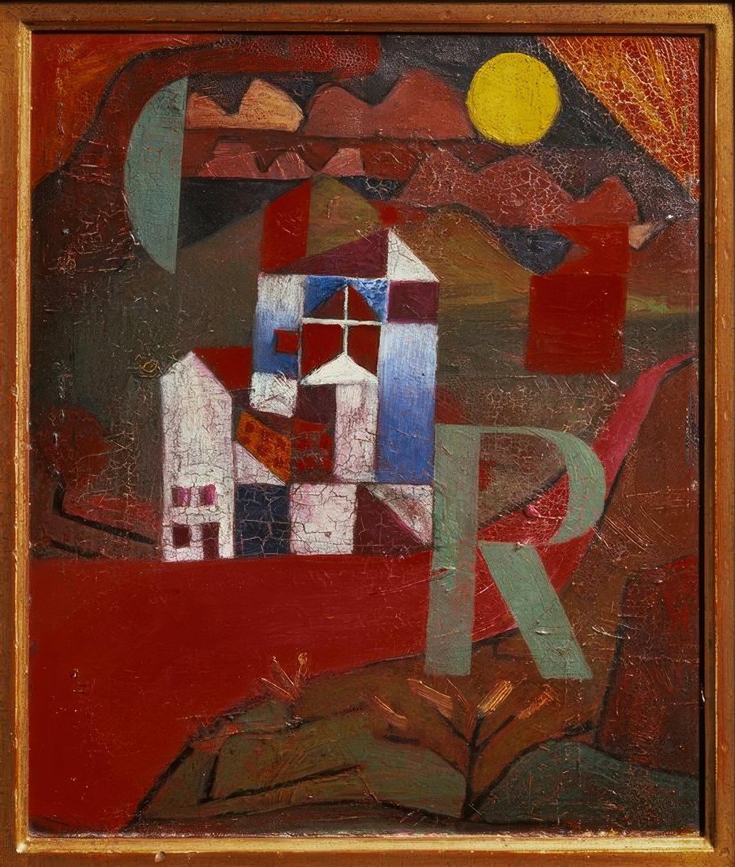 Villa R. af Paul Klee