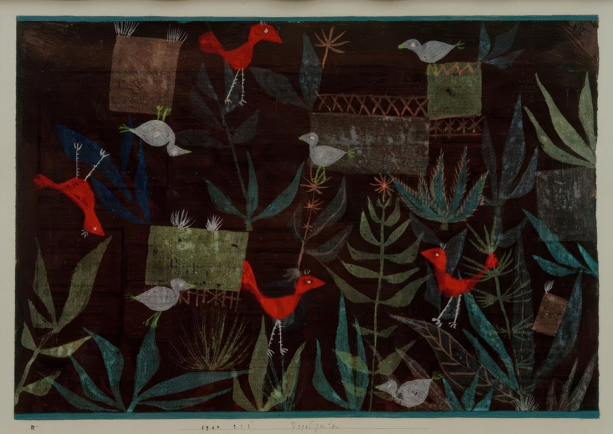Fuglehave af Paul Klee