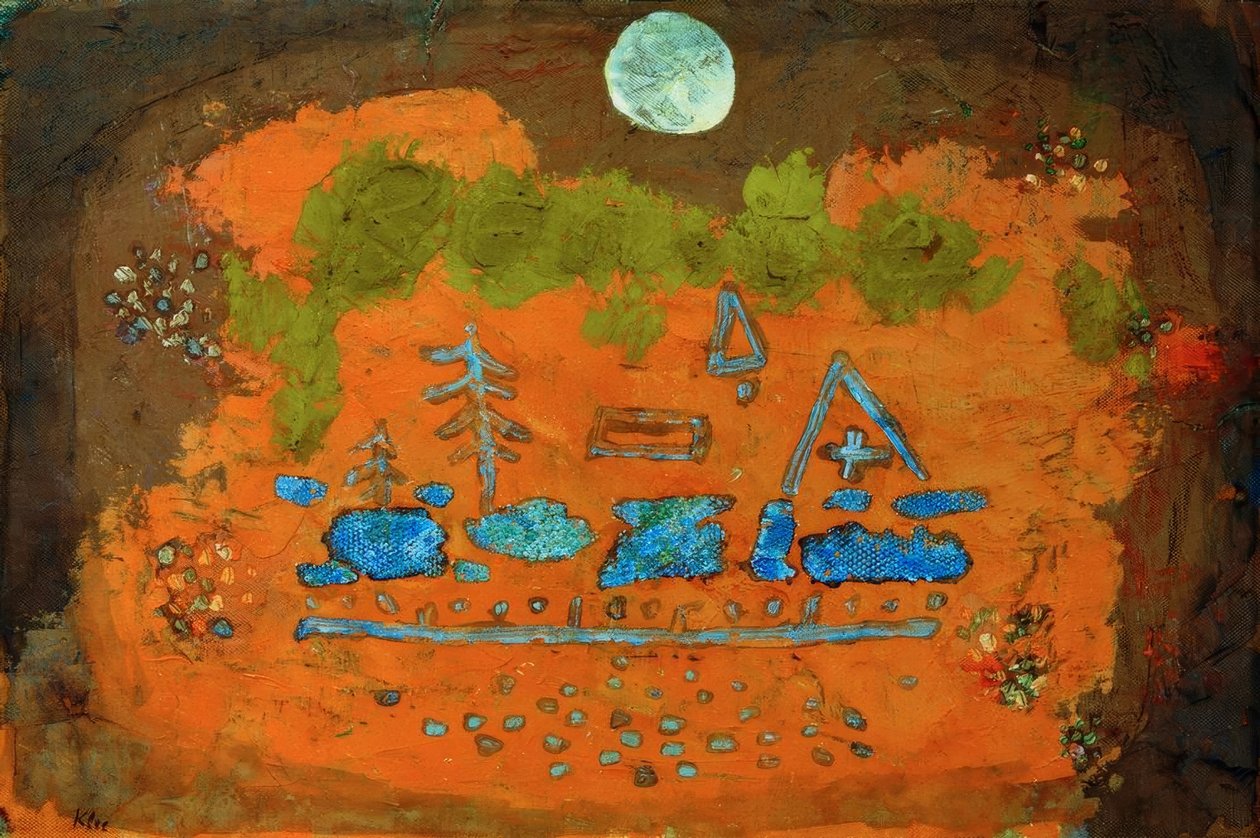 Fuldmåneoffer af Paul Klee