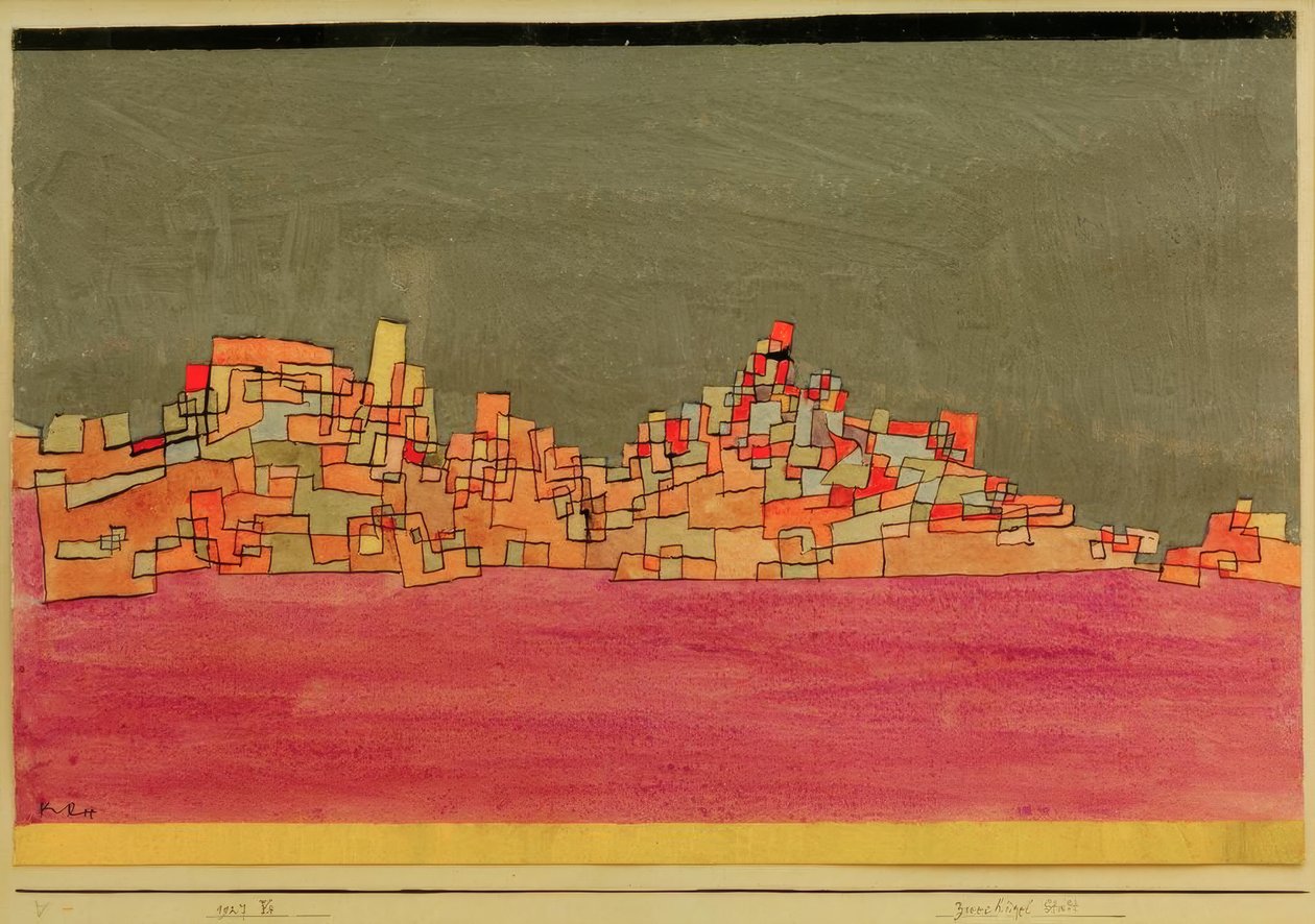 By med to bakker af Paul Klee