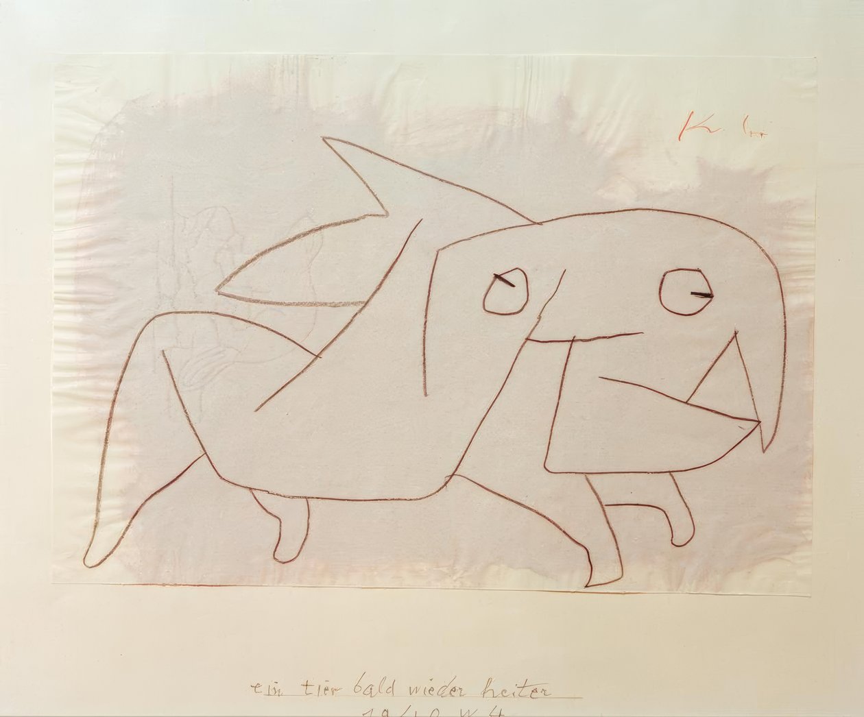 et dyr snart munter igen af Paul Klee