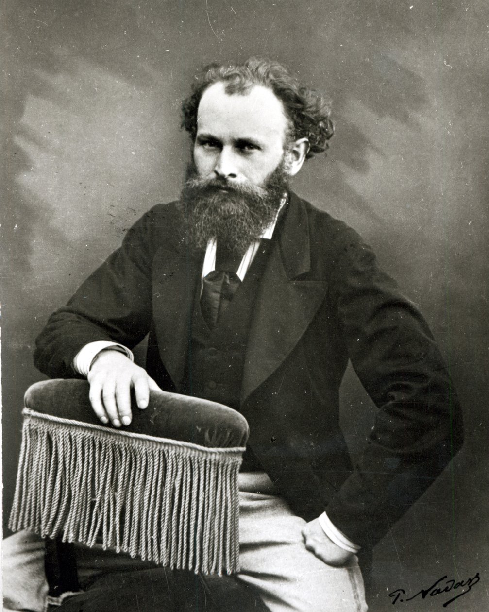 Portræt af Edouard Manet (1832-83) af Paul Nadar