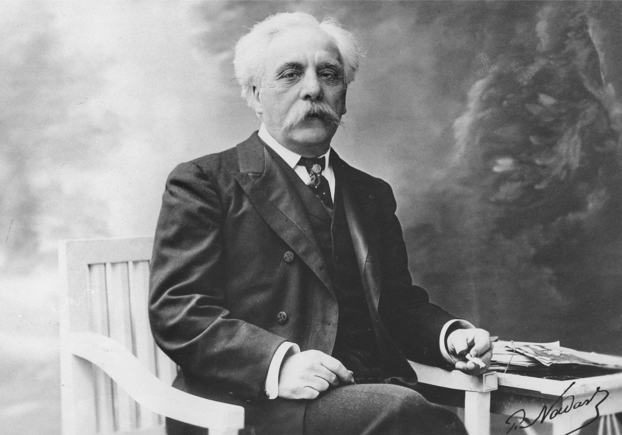 Portræt af Gabriel Fauré ( af Paul Nadar