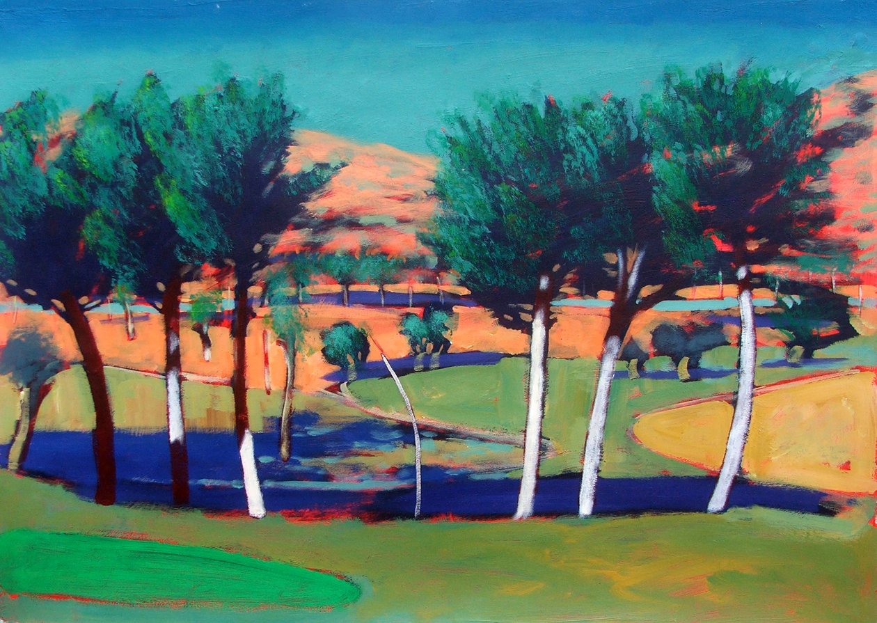 Son Vida 3 (akryl på lærred) af Paul Powis