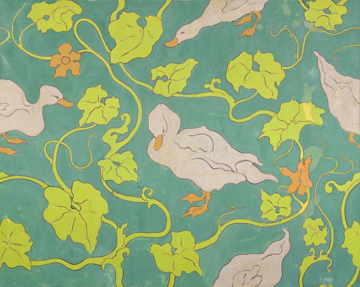 Ænderne, ca. 1893-99 af Paul Elie Ranson