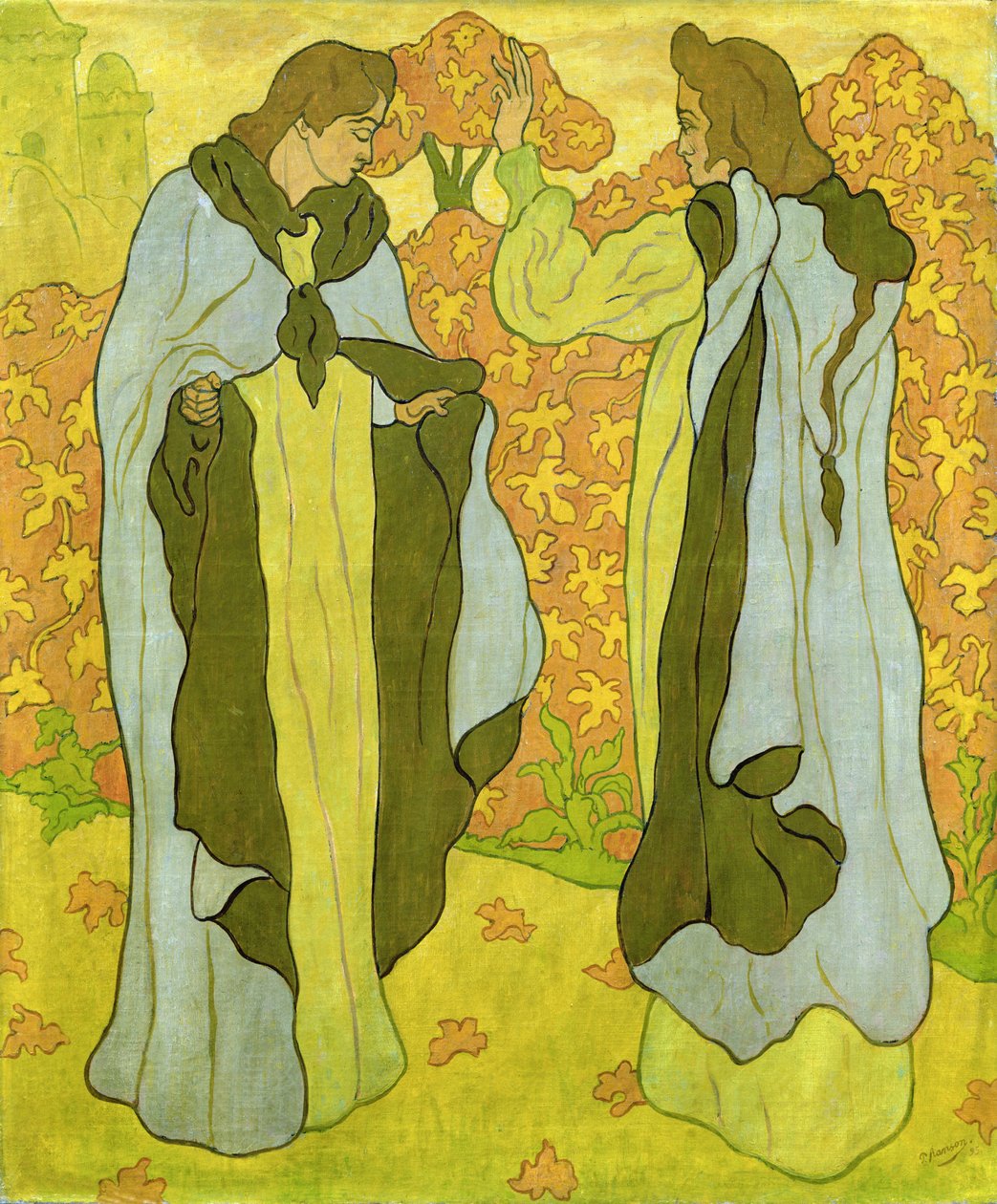 De to nåder, 1895 af Paul Elie Ranson