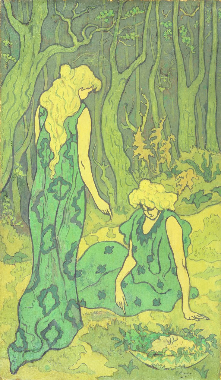 Kvinder i skoven, 1892 af Paul Elie Ranson