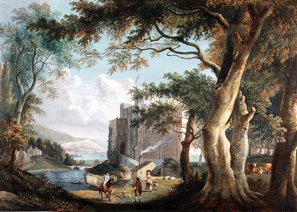 Caldwell, ca. 1800 af Paul Sandby
