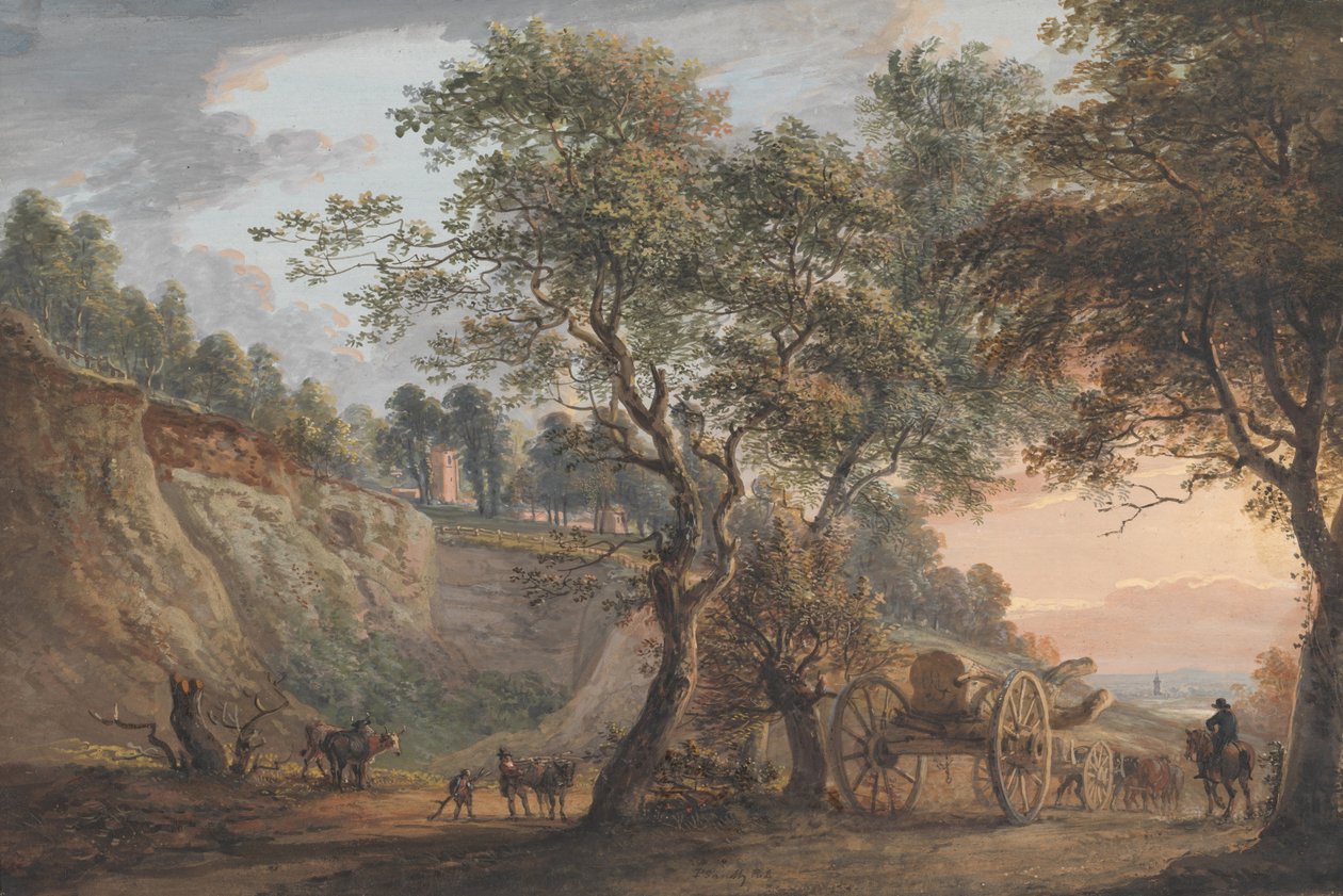 Se ved Charlton, Kent af Paul Sandby