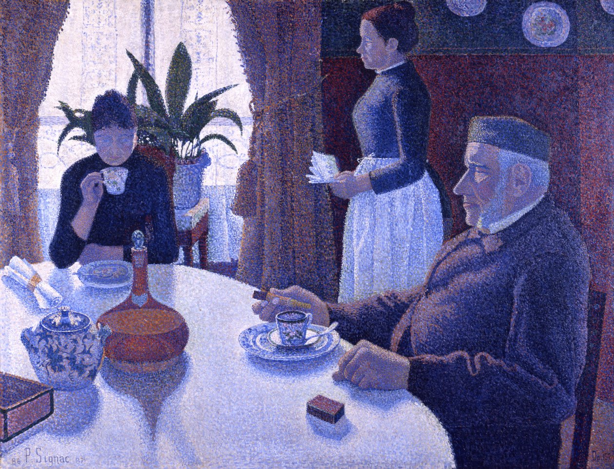 Morgenmad af Paul Signac