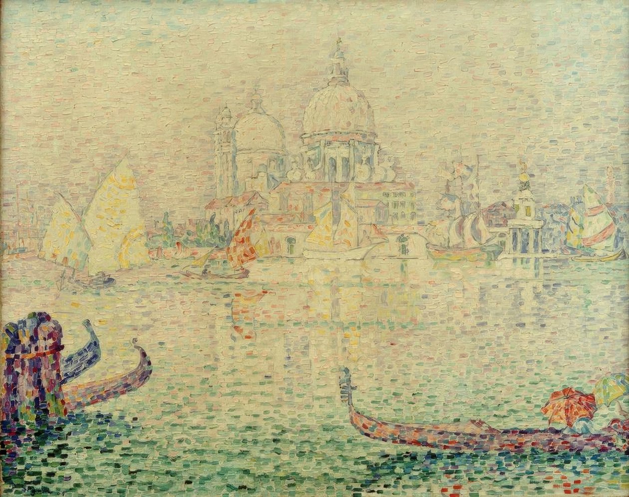 Canal de la Giudecca, morgen (Venedig) af Paul Signac