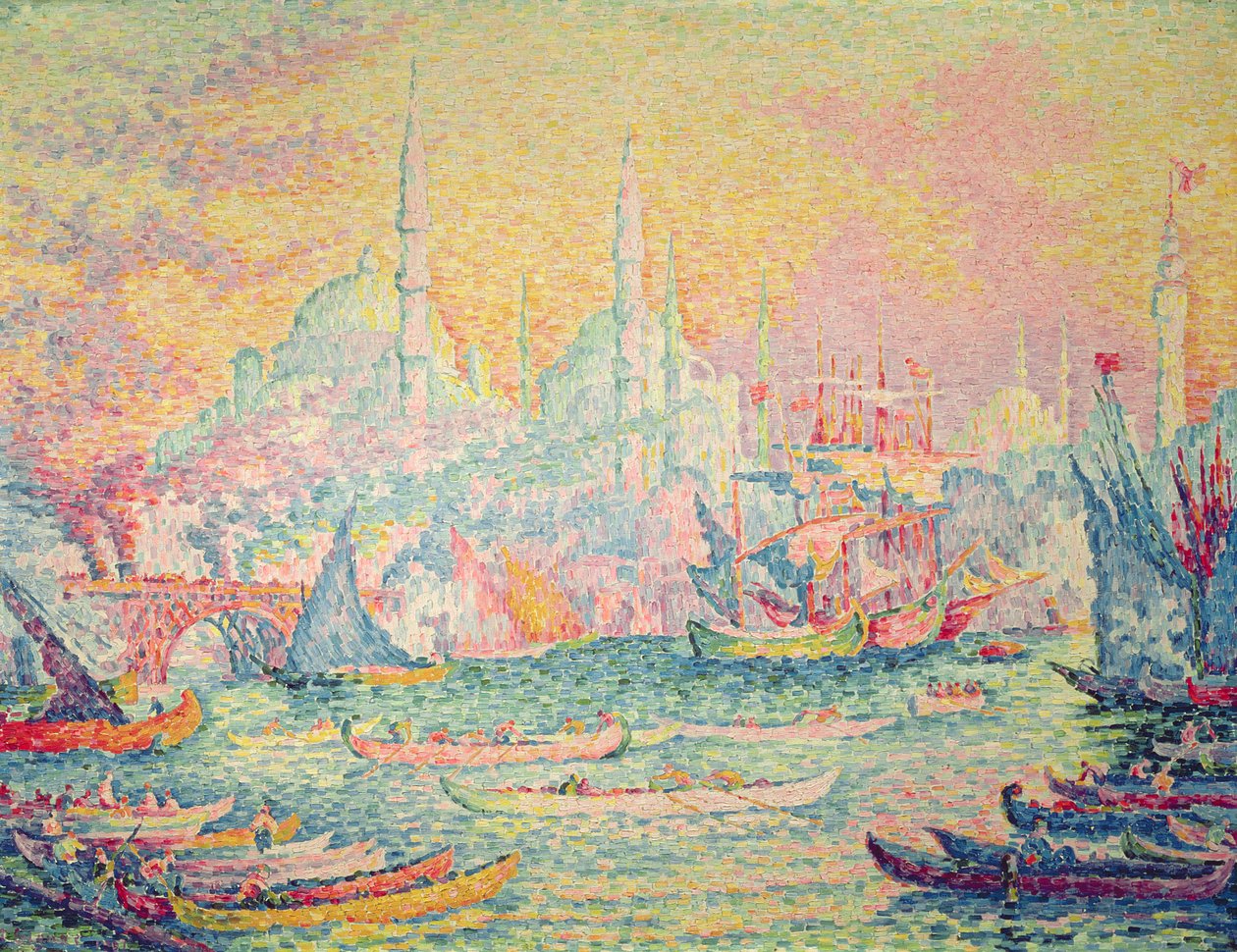Istanbul, 1907 af Paul Signac