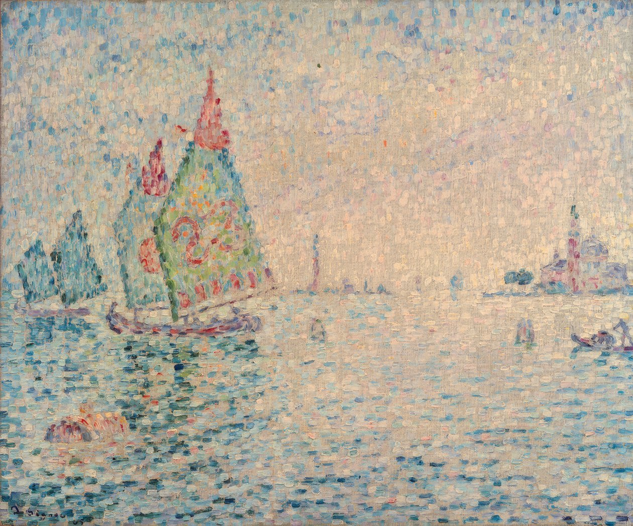 Lagunens øer (Venedig) af Paul Signac