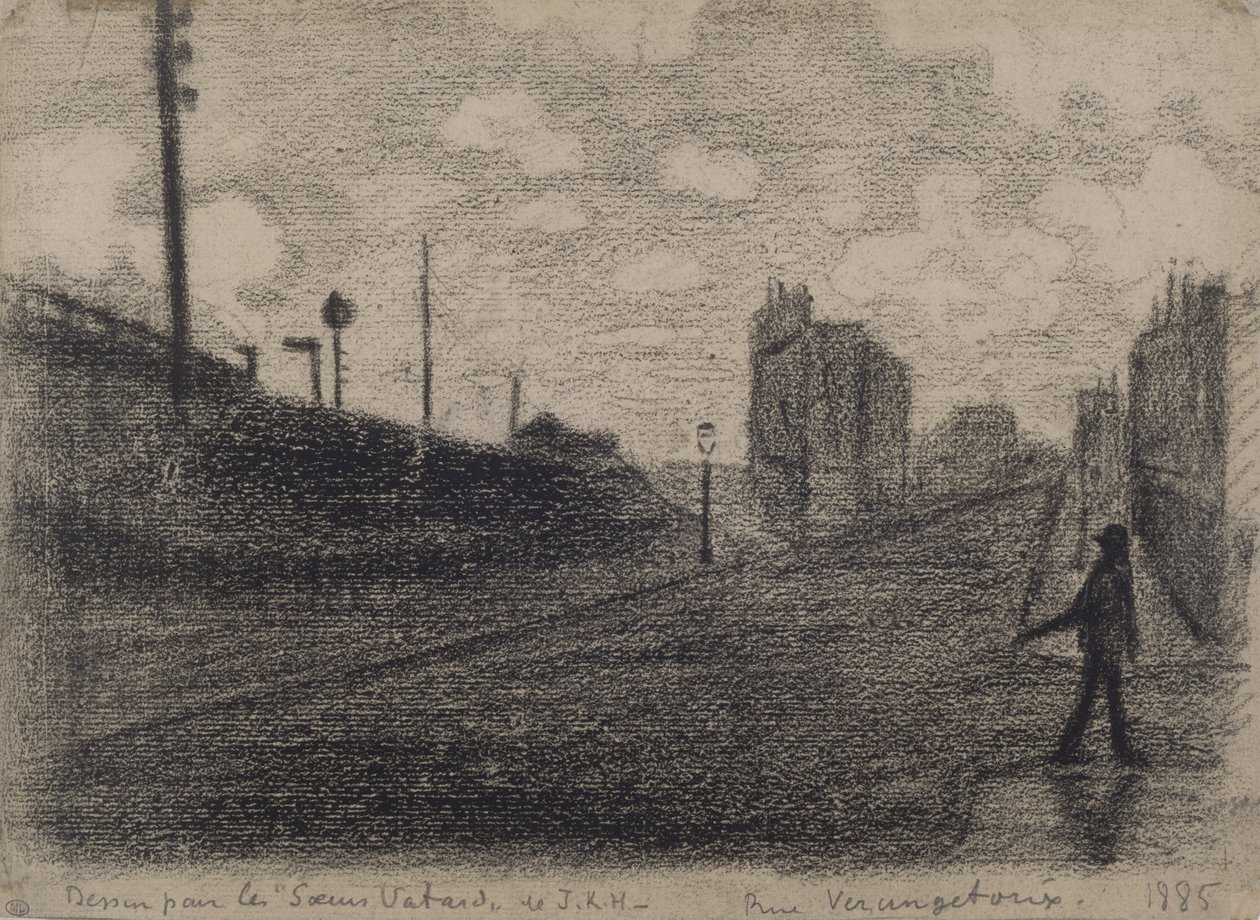 Vercingetorix Street af Paul Signac