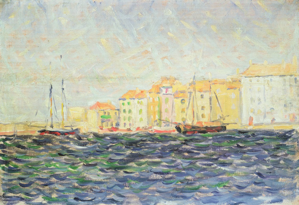 Sankt Tropez af Paul Signac