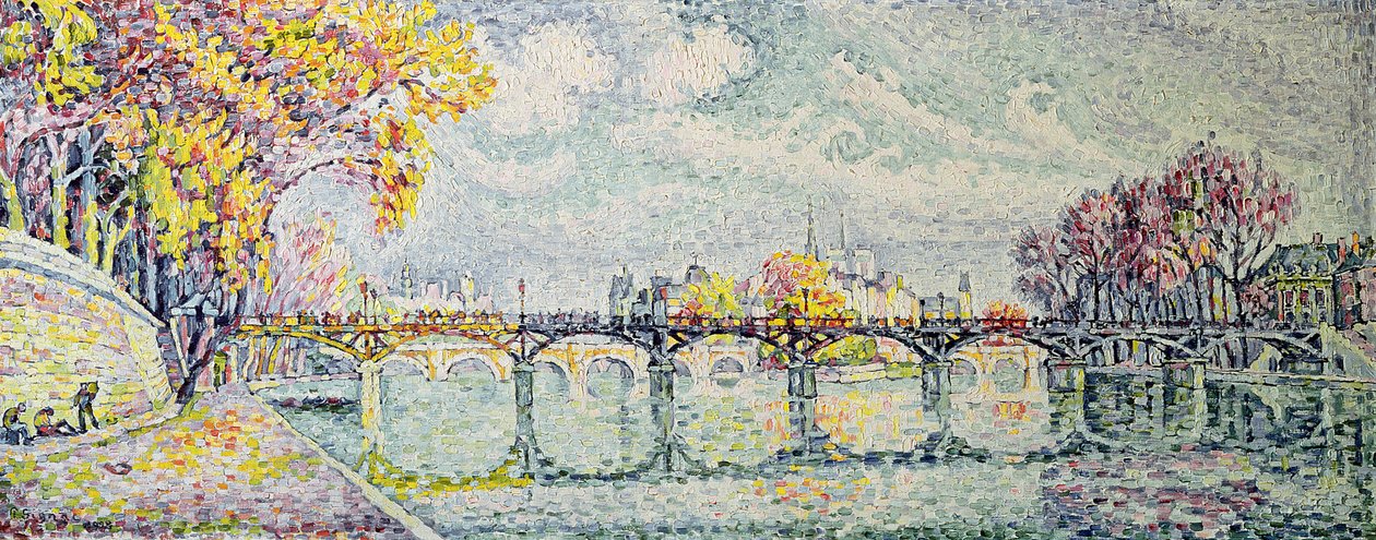 Pont des Arts, 1928 af Paul Signac