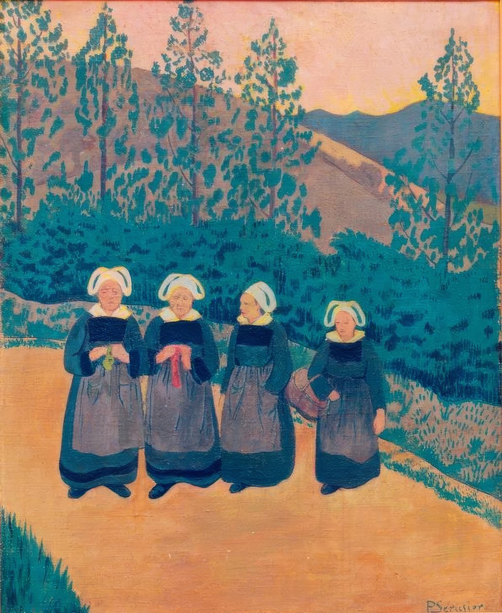 De fire bretonske kvinder af Paul Sérusier