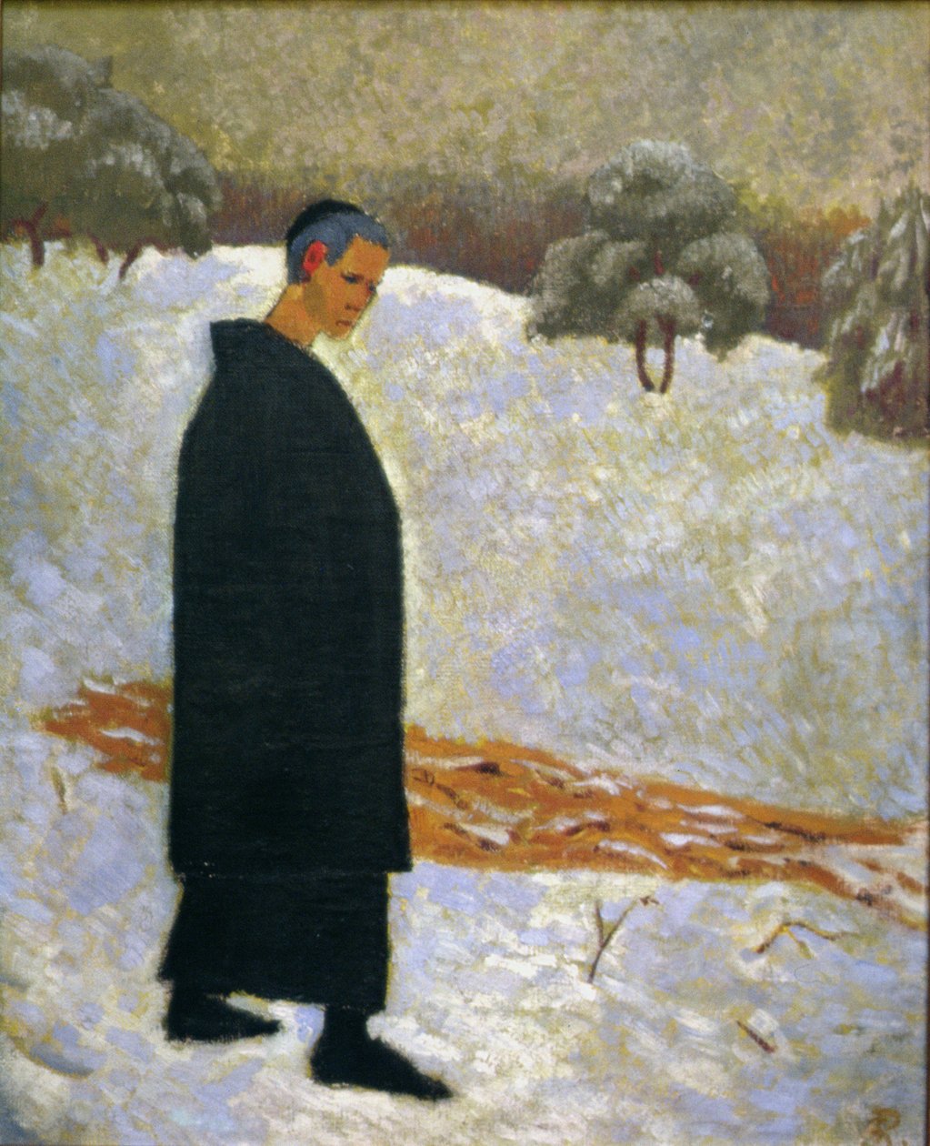 Portræt af Jan Verkade (1868-1946) ved Beuron af Paul Sérusier