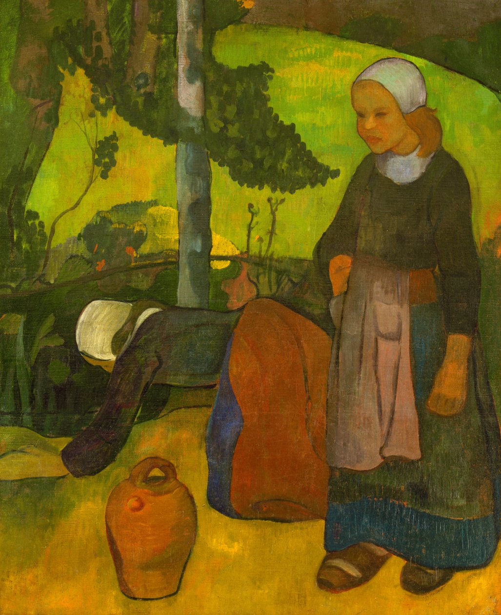 Vaskekoner, c.1891-92 af Paul Sérusier
