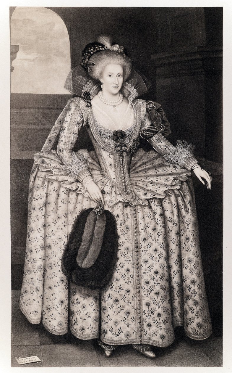 Dronning Anne af Danmark, (1574-1619) fra 