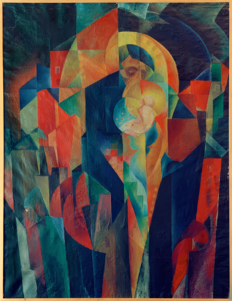 Madonna fra forstæderne af Paul Adolf Seehaus