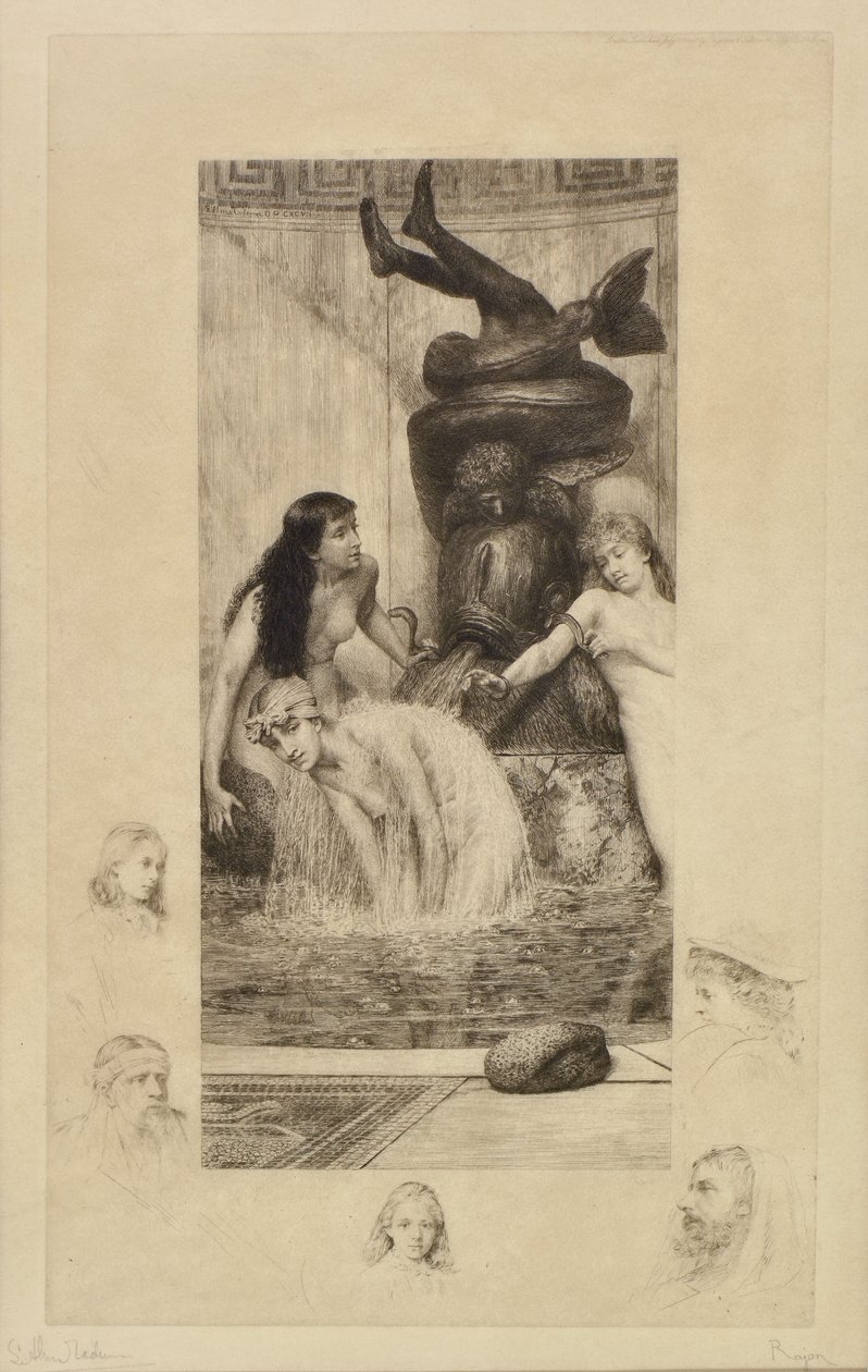 Badet af Paul Adolphe Rajon