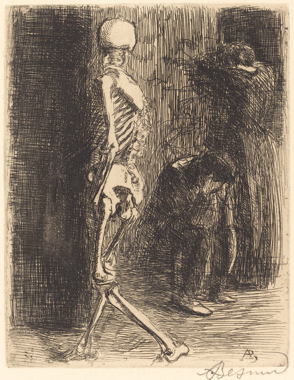 Efter besøget Efter besøget, 1900. af Paul Albert Besnard