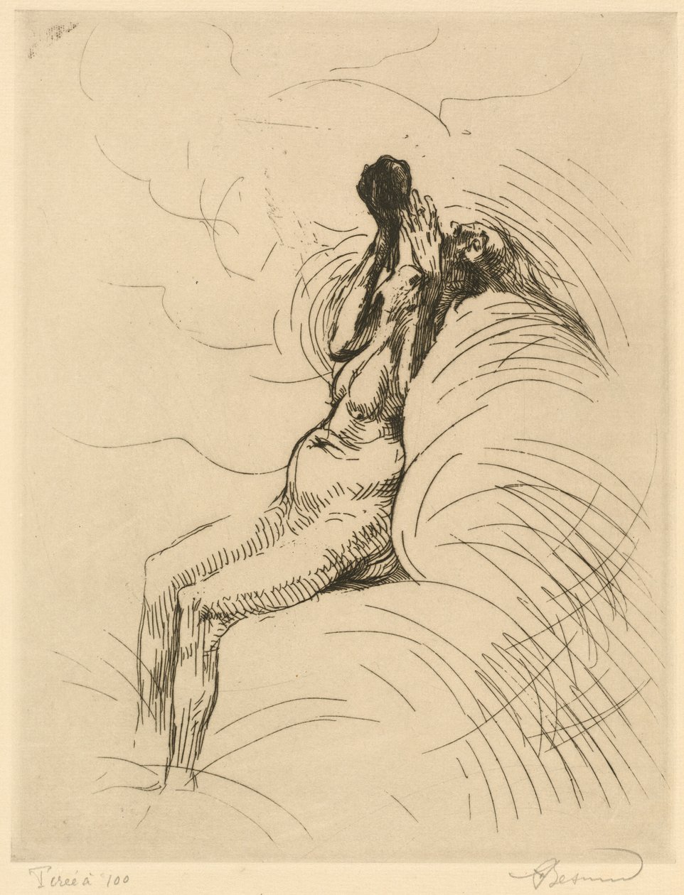 Apotheosis Apotheosis, ca. 1886. af Paul Albert Besnard