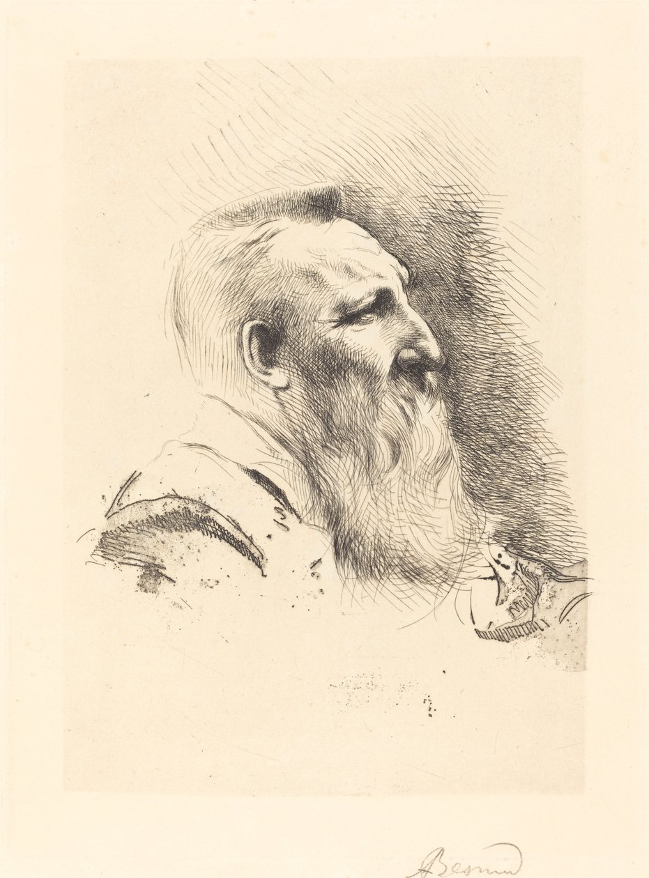 Auguste Rodin, 1900. af Paul Albert Besnard