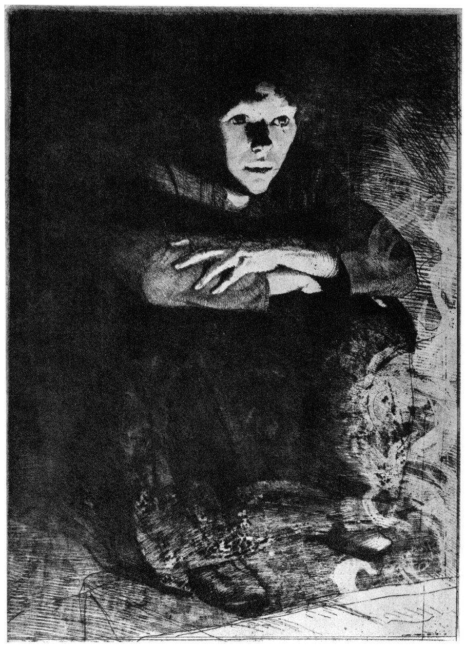 I asken, c1870-1930 1924 af Paul Albert Besnard