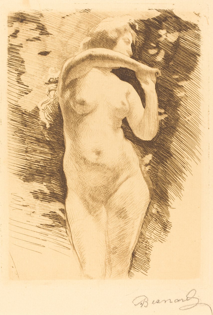 Eva, 1896. af Paul Albert Besnard