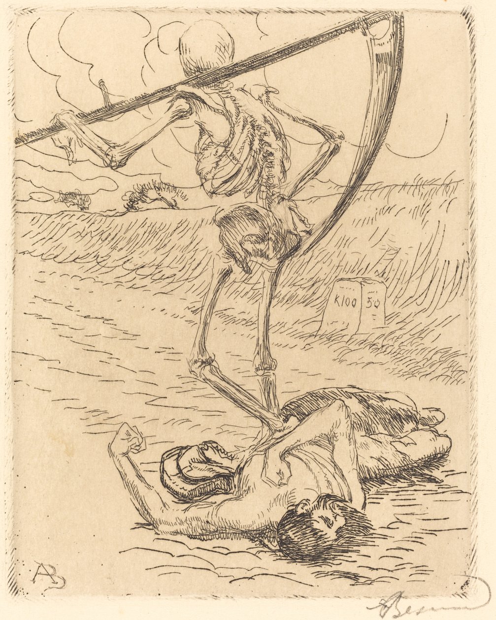 Indifferent Indifferent, 1900. af Paul Albert Besnard