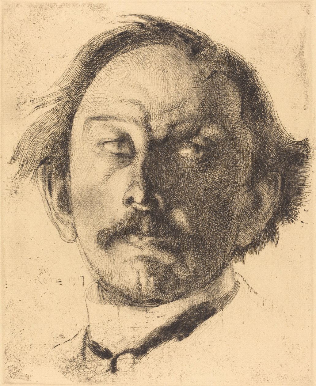 Jules Destrée, 1917. af Paul Albert Besnard