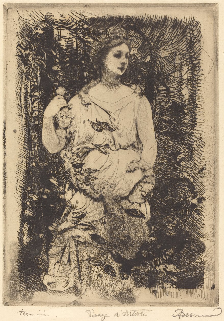 The Flora of the Gros, 1899. af Paul Albert Besnard