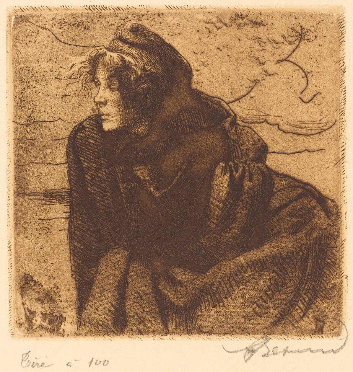 Melankoli Melankoli, 1888. af Paul Albert Besnard