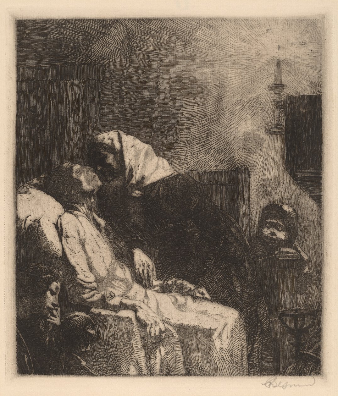 The End The End of Everything, 1883. af Paul Albert Besnard