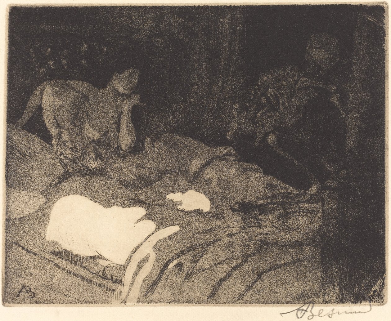 The Enigma The Enigma, af Paul Albert Besnard