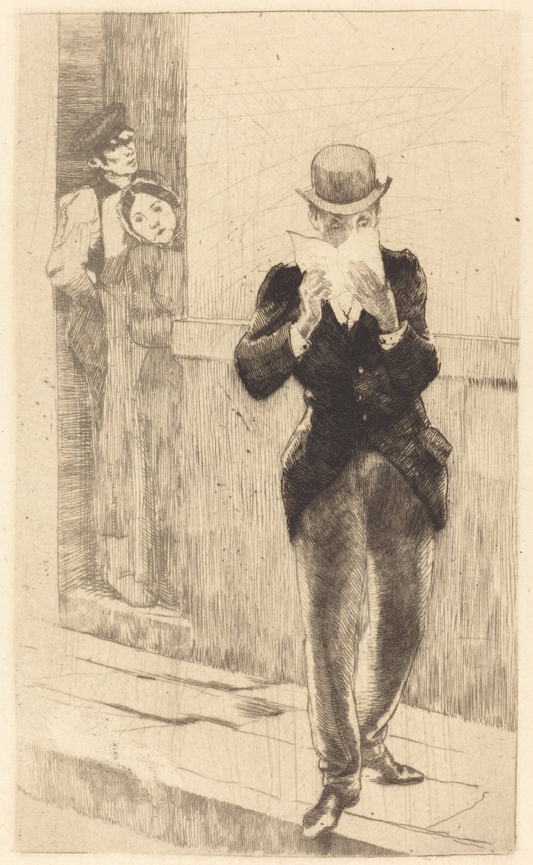 Brevet til Madame Henry Brevet til Madame Henry, 1885. af Paul Albert Besnard